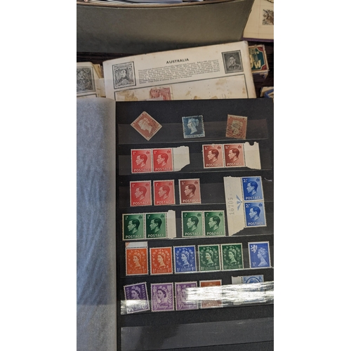 505 - School Boy Albums, First Day Covers, Mall Match, and boxes full of stamps - including Worldwide, Gre... 