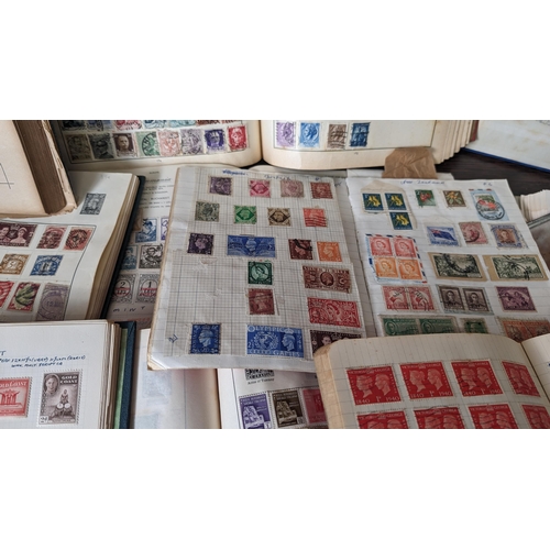 510 - A large collection of British and worldwide stamp albums