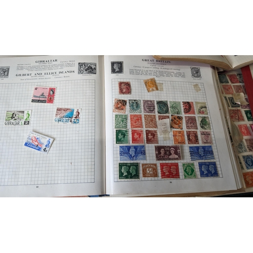 510 - A large collection of British and worldwide stamp albums