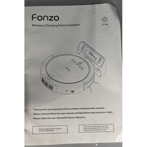 918 - Fonzo wireless charging intelligent hoover in original packaging