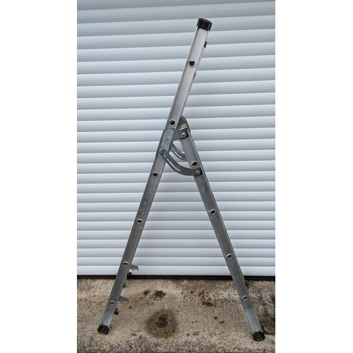 967 - Metal 3 way ladder