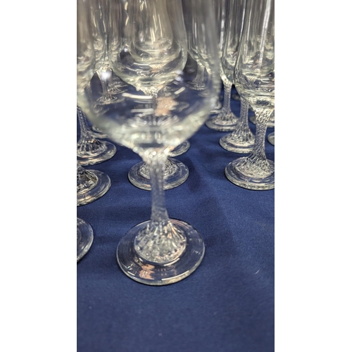 740 - Set of 12 vintage Irish coffee glasses.   From the country estate.