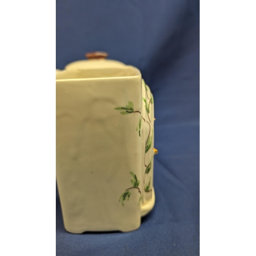 386 - Vintage Graduating in Size Porcelain Caddies with Inset Figurines depicting Farming Scenes. Graduati... 