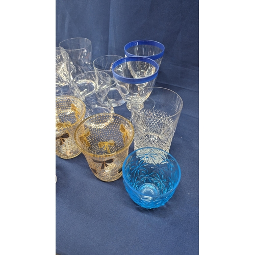 743 - A Large Quantity of Vintage and Art Deco Glassware - Including Stem Vases.   From the country estate... 