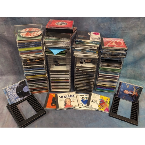 1074 - A large quantity of CD's - Mixed