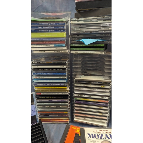 1074 - A large quantity of CD's - Mixed