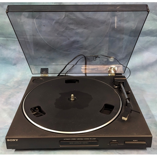 756 - A Sony PS LX40P Hi-Fi - Separates record turntable