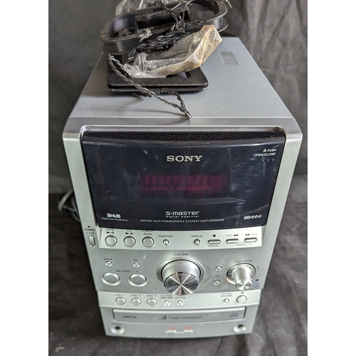 875 - Sony S Master Micro system CMT-SPZ90DB.