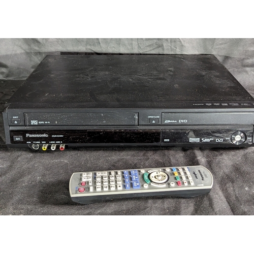 885 - Panasonic DMR-EZ49V DVD/VHS with remote