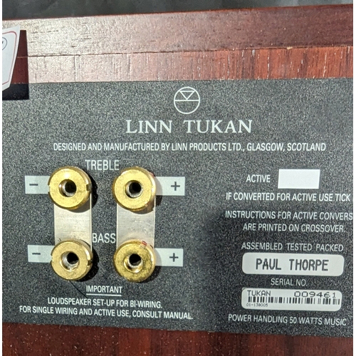 889 - A pair of Linn Tukan speakers