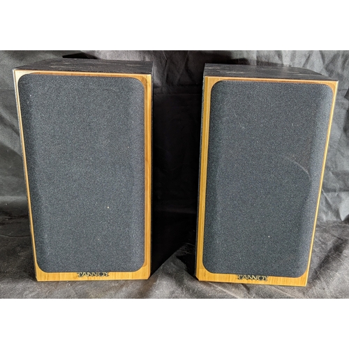 890 - A pair of Tannoy Mercury M1 Cherry speakers