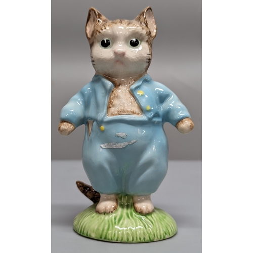 85 - Royal Albert Jeremy Fisher & Tom Kitten figurines