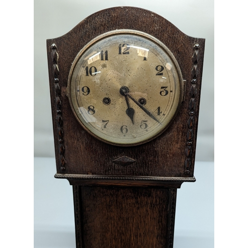 911 - Granddaughter clock - 135 x 25 x 19cm