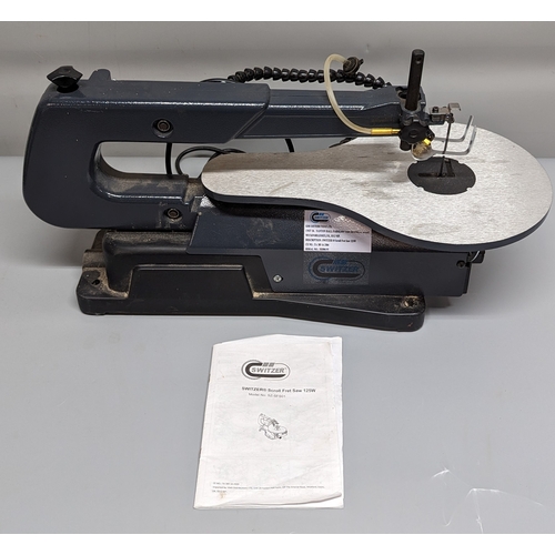 983 - Switzer 125w Scroll Fret Saw - with instructions