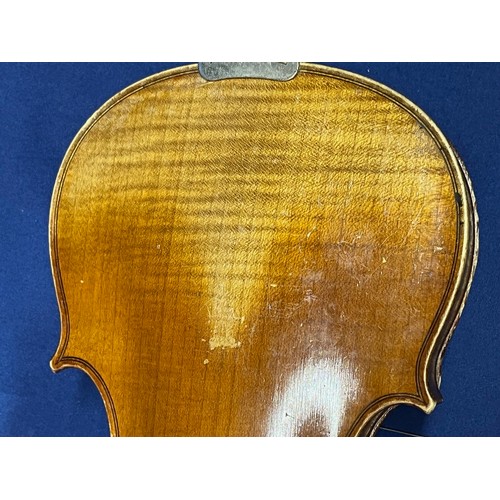 348 - Copie De Antonius Stradavarious Cremonenfis Facibat Anno 1721 Violin and Case (No bow)