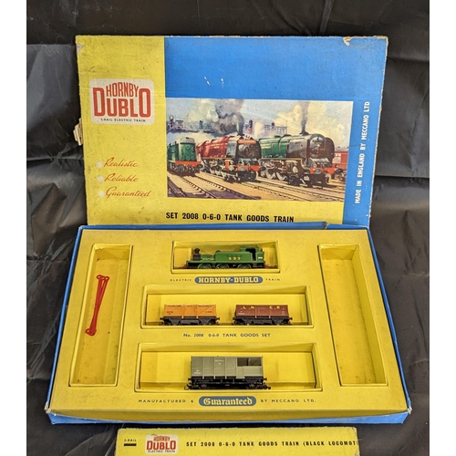 631 - A Hornby Dublo Set 2008 , 0-6-0 Tank Goods Train Set