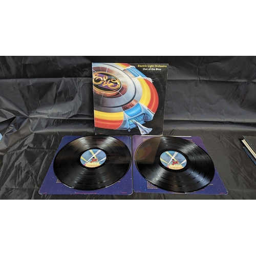 767 - 6x Vinyl LP records - Electric Light Orchestra 'Out Of The Blue' Jet Records UAS2100 with press out ... 