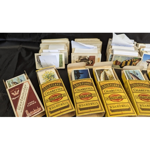 772 - A Large Quantity of Cigarette Card Sets - Wills, Players etc.