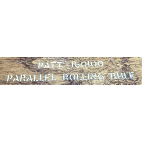 148 - A military ordinance marked Patt 160100 parallel rolling rule