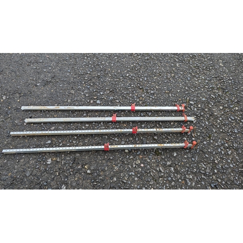 1019 - 3 sash clamps 150cm long and one for spare