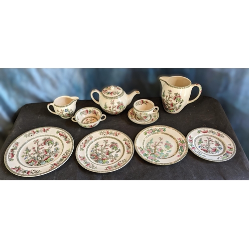 581 - Indian Tree part tea service