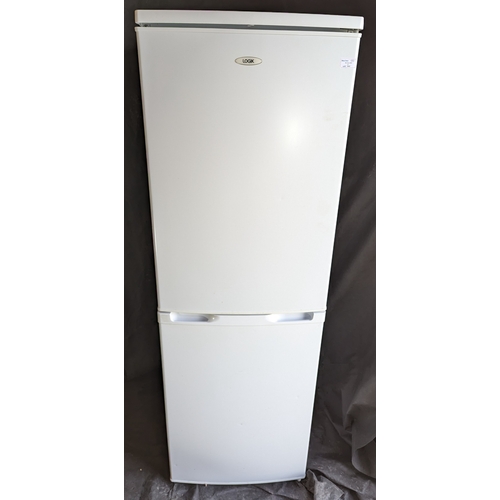 1042 - Logic Fridge Freezer 153cm H,  55cm W,50cm D