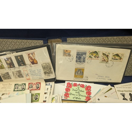 498 - A huge collection of Worldwide, Commonwealth and British First Day Covers