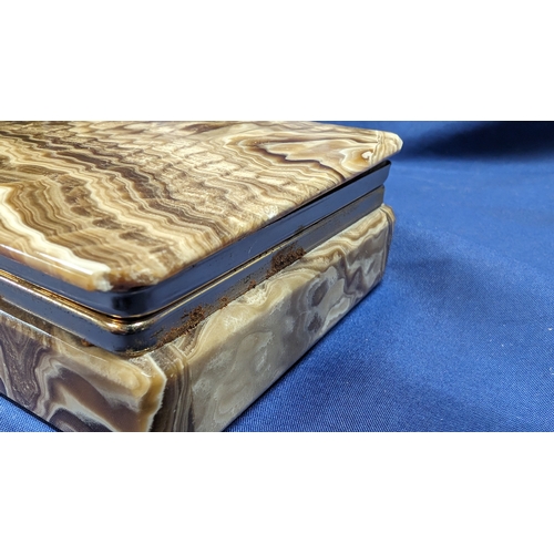 109 - A Selection of Vintage Trinket Boxes:- Hand Carved Wooden Jewellery Box/ Tarot Box with Gold Leaf De... 