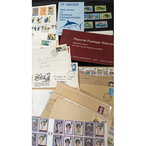 509B - An Assortment of First Day Covers, Mint Uncirculated Stamp Sheets, Uniform Penny Postage Cards etc.