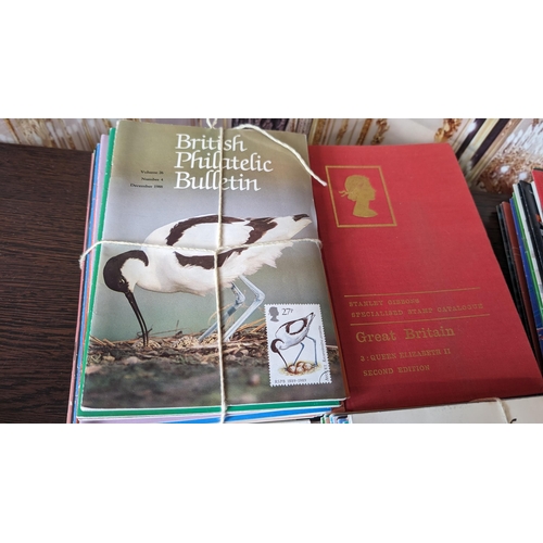 509 - A collection of British Philatelic Bulletin leaflets 1988 onwards.