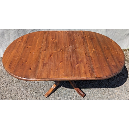 521 - Pine drop leaf table