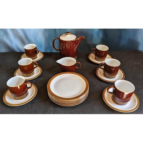 1126B - Poole pottery coffee service