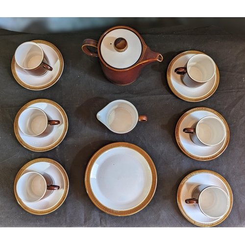 1126B - Poole pottery coffee service