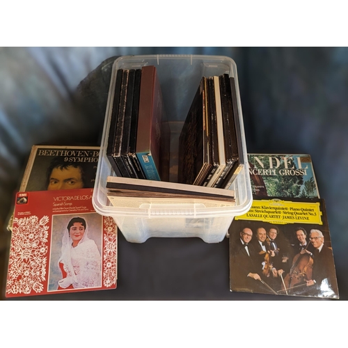 1120 - Box of Mixed box set LPs