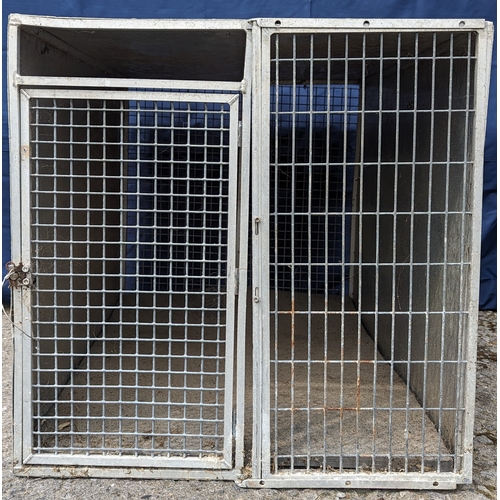 1097 - Large dog crate - 74 x 81 x 69cm