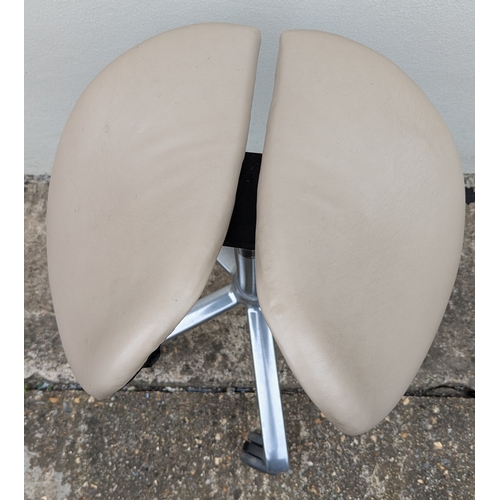 683 - Salli Original Saddle Stool - Chrome Base