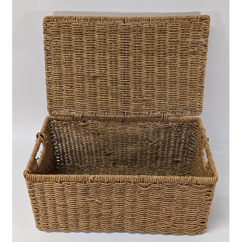 1125 - Wicker Basket and Rattan Hamper