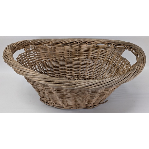 1125 - Wicker Basket and Rattan Hamper