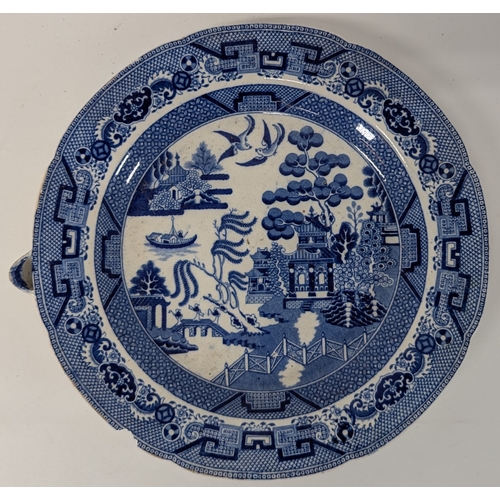 671 - Selection of Blue and White China