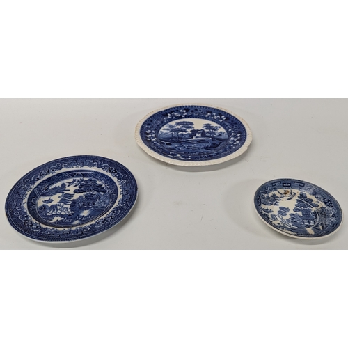 671 - Selection of Blue and White China