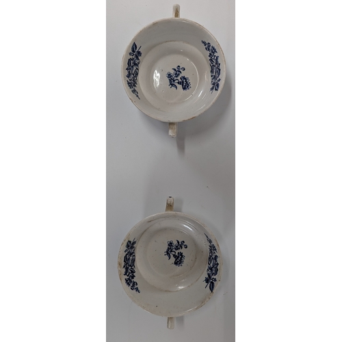 671 - Selection of Blue and White China