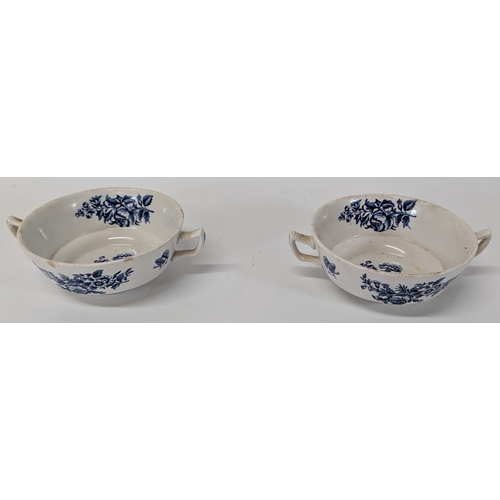 671 - Selection of Blue and White China