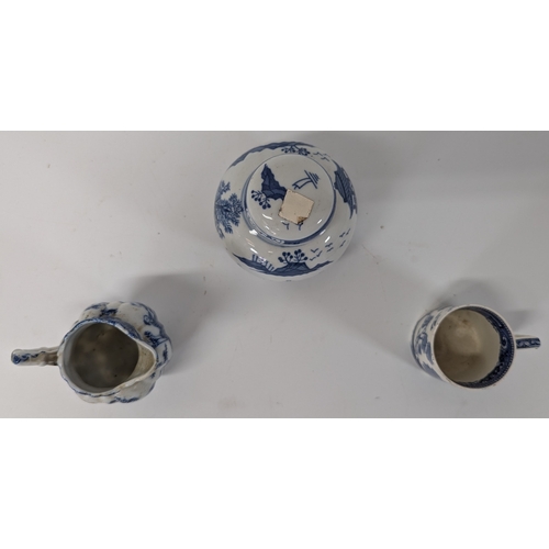 671 - Selection of Blue and White China