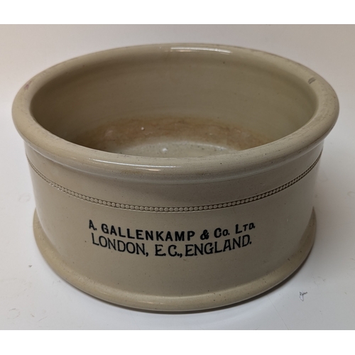 599 - A Gallenkamp & Co. Large Water Bowl