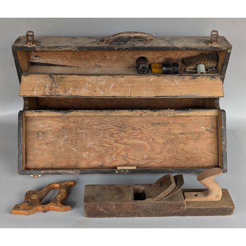 1756 - Carpenters Tool Chest And Contents