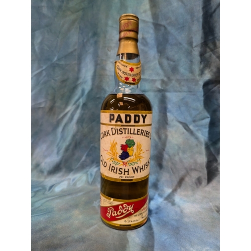 105 - A Bottle Of Paddy, Cork Distillery (1960's) 10 Year Irish Whiskey