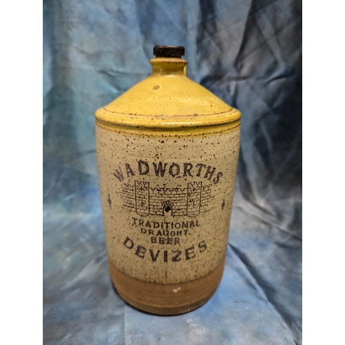 99 - A Wadworth's Of Devises Draught Beer Stonewear Flagon