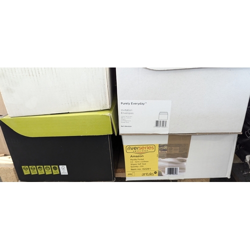 1053 - A Pallet of Invitation Envelopes, Manilla Pockets, Invitation Cards etc. **TRADE SALE VAT APPLIED TO... 