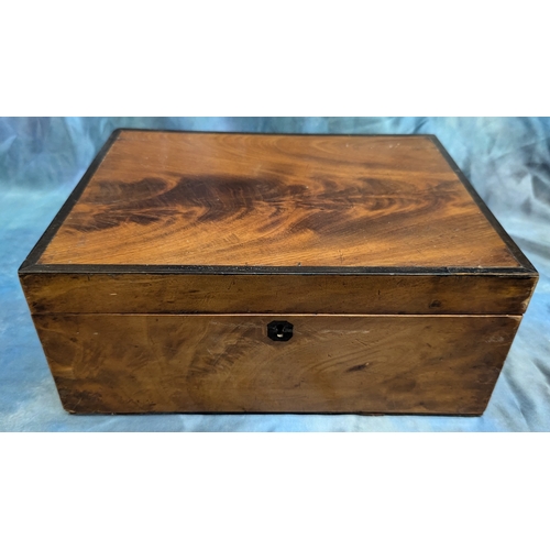 43 - A Victorian Jewellery Box