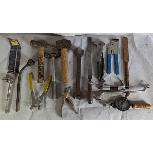 1766 - Selection Of Mixed Tools In Clear Crate